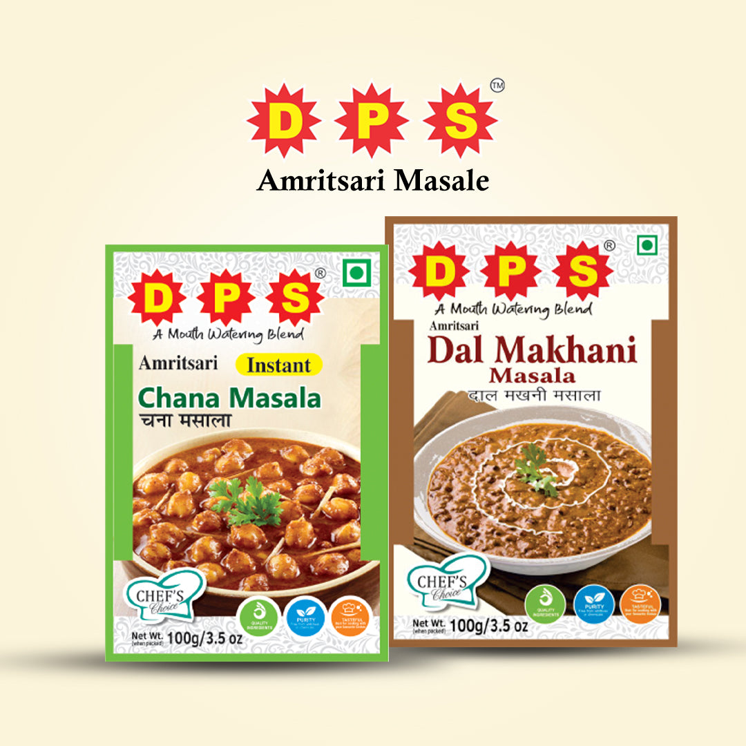 Chana Masala and Dal Makhani Masala (2+2) (4+4) (6+6)